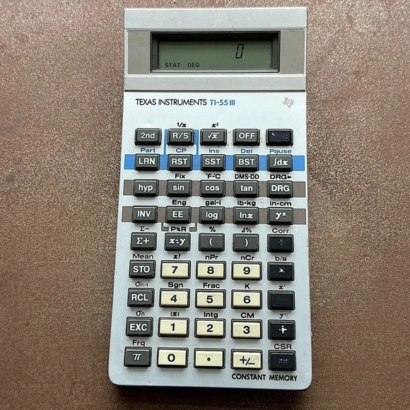 Vintage Texas Instruments TI-55 III calculator - working condition - Picture 1 of 5